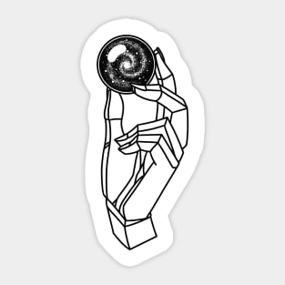 Universe device Sticker